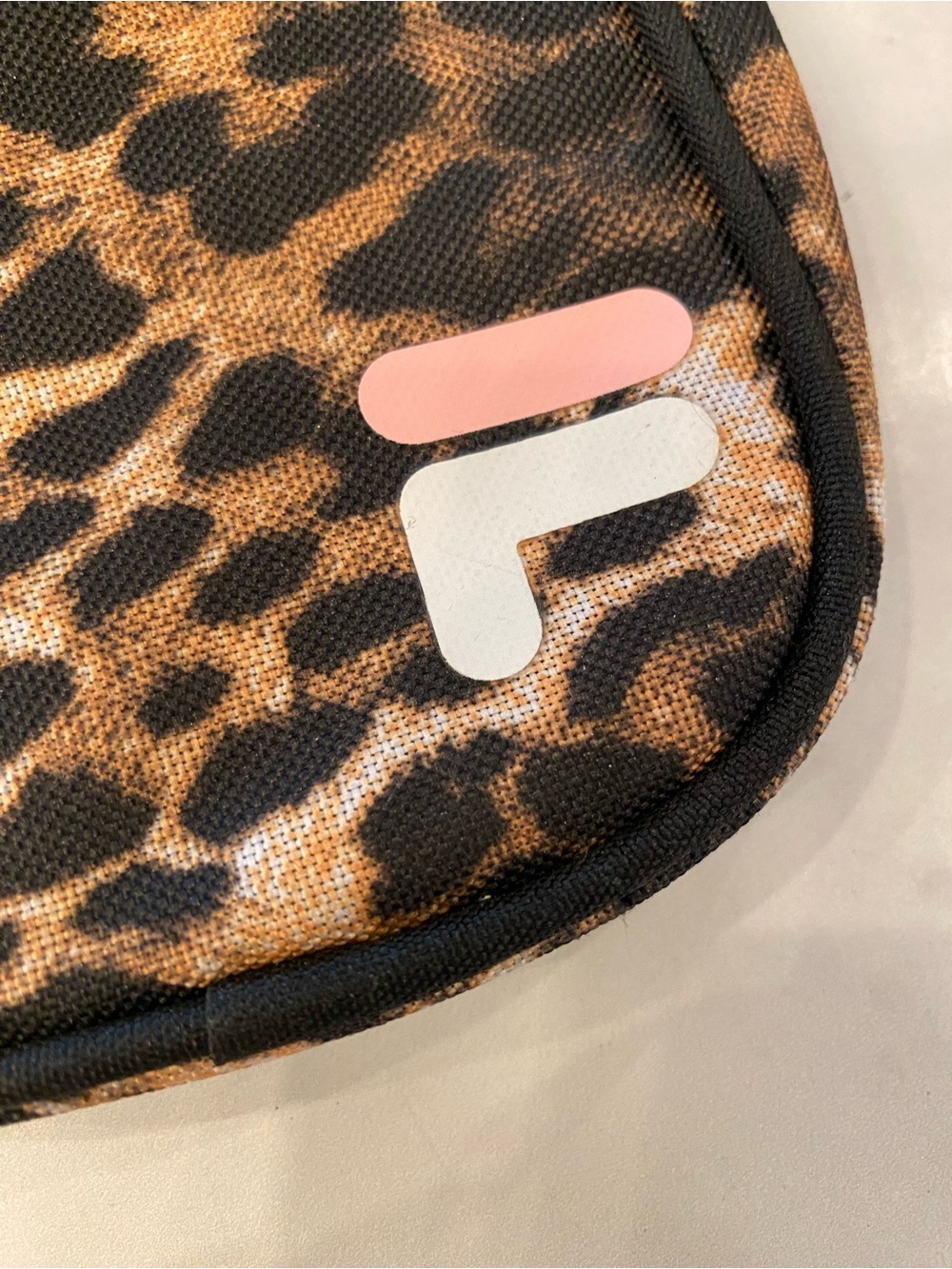 FILA Leopard Cheetah Print Mini Shoulder Crossbody Bag - Picture 2 of 10